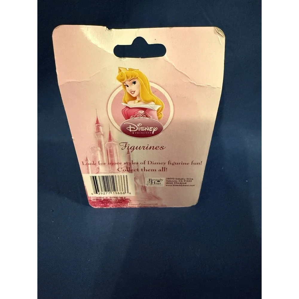 VTG Disney Princess Belle Red/yellow Dress Figurine Doll Toy Cake Topper Beauty